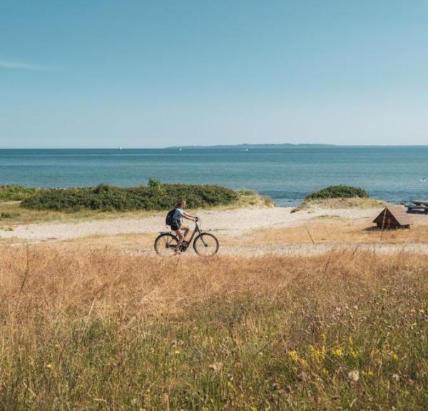 Cykel ved den danske riviera
