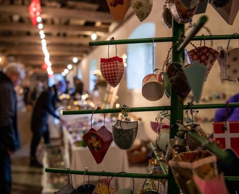 Julemarked på Grønnessegaard Gods ved Hundested